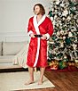 Color:Dark Red - Image 4 - The Comfy Santa Robe