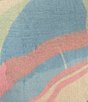 Color:Ecru Painterly Paths - Image 4 - Circus NY by Sam Edelman Mesa Asymmetrical Hem Printed Mesh Crop Tank Top