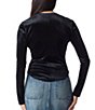 Color:Anthracite - Image 2 - Circus NY by Sam Edelman Devyn Front Keyhole Long Sleeve Top