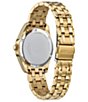 Color:Gold - Image 3 - Men's Peyten 33mm Three Hand Gold Stainless Steel Bracelet Watch