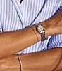 Color:Silver - Image 6 - Women's Corso Diamond Multifunction Stainless Steel Bracelet Watch