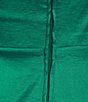 Color:Kelly Green - Image 4 - Off-The-Shoulder Puffed Short Sleeve Taffeta Long Dress
