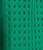 Color:Emerald - Image 3 - Square Neck Flutter Sleeve Dress