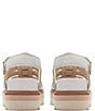 Color:Off White - Image 3 - Signature Orianna Twist Leather Platform Sandals