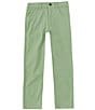 Color:Green - Image 1 - Big Boys 8-20 5-Pocket Stretch Twill Pants