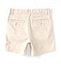 Color:Chino - Image 2 - Big Boys 8-20 Flat Front Stretch Twill Shorts