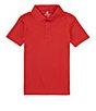 Color:Red - Image 1 - Big Boys 8-20 Short Sleeve Pique Polo Shirt