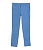 Color:Medium Blue - Image 1 - Big Boys 8-20 Stretch Synthetic Dress Pants