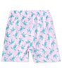 Color:Pink - Image 2 - Big Boys 8-20 Turtle Swim Trunks
