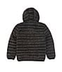 Color:Black - Image 2 - Little Boys 2T-7 Long Sleeve Channeled Puffer Ski Jacket