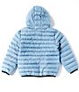 Color:Ashley Blue - Image 2 - Little Boys 2T-7 Long Sleeve Channeled Puffer Ski Jacket