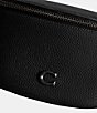 Color:Black - Image 5 - Charter Soft Polished Pebble Leather Belt Bag