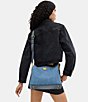 Color:Indigo Denim - Image 6 - Denim Willow Shoulder Crossbody Bag