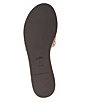 Color:Cocoa/Burnished Amber - Image 6 - Holly Signature Jacquard Slide Sandals