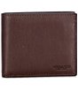 Color:Mahogony - Image 1 - Coach Men's 3-In-1 Sport Calf Leather Wallet