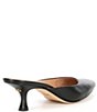 Color:Black - Image 2 - Runway Leather Point-Toe Mules