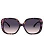 Color:Lavender Marble - Image 2 - Women's 0HC8292 56mm Gradient Square Sunglasses