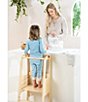 Color:Natural Wood - Image 4 - Educational Tower Step Stool Ladder