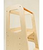 Color:Natural Wood - Image 6 - Educational Tower Step Stool Ladder