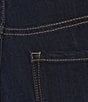 Color:Midnight - Image 4 - Plus Size Chelsea Straight Leg Jeans