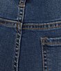Color:Claire Wash - Image 4 - Soho Stretch Denim Capri Jeans