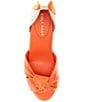 Color:Nasturtium - Image 5 - Cloudfeel Hampton Leather Espadrille Wedge Sandals