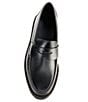Color:Black/Black - Image 5 - Men's American Classic Lug Sole Penny Loafers