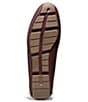 Color:Bloodstone/Truffle - Image 4 - Men's Grand Leather Laser Cut Penny Drivers