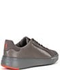 Color:Tornado/Citrus Red/Tornado - Image 2 - Men's GrandPrø Topspin Suede and Leather Lace-Up Sneakers