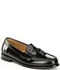 Color:Black - Image 1 - Men's Pinch Tassel Loafers
