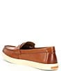Color:Cole Haan British Tan/Angora - Image 3 - Men's Pinch Weekender Penny Loafers