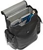 Color:Black - Image 3 - Triboro Leather Rucksack Bag