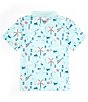 Color:Icy Morn Retrobait - Image 2 - Little/Big Boys 4-18 Super Slack Tide™ Short Sleeve Polo Shirt