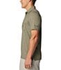 Color:Cypress Heather - Image 4 - PFG Uncharted™ Short Sleeve Polo Shirt