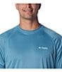 Color:Canyon Blue Heather - Image 4 - Terminal Tackle™ Heather Long Sleeve T-Shirt