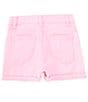 Color:Bon Bon - Image 2 - Big Girl 7-16 Cuffed Shorts