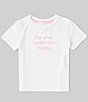 Color:White - Image 1 - Big Girls 7-16 Do What Makes You Happy T-Shirt