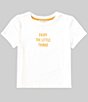 Color:White - Image 1 - Big Girls 7-16 Enjoy The Little Things T-Shirt