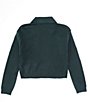 Color:Green - Image 2 - Big Girls 7-16 Pearl Collar Sweater