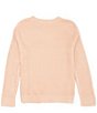Color:Peach Blush - Image 2 - Big Girls 7-16 Solid Sweater