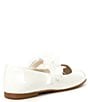 Color:White - Image 2 - Girls' Blossom Chiffon Patent Floral Flats (Youth)
