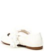 Color:White - Image 3 - Girls' Blossom Chiffon Patent Floral Flats (Youth)