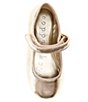 Color:Sand Gold - Image 5 - Girls' Darrling Metallic Leather Mary Janes (Toddler)