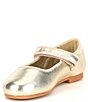 Color:Sand Gold - Image 4 - Girls' Darrling Metallic Leather Mary Janes (Toddler)