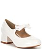 Color:White - Image 1 - Girls' Starlet Small Bow Dress Heels (Toddler)