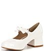 Color:White - Image 4 - Girls' Starlet Small Bow Dress Heels (Toddler)
