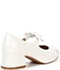 Color:White - Image 2 - Girls' Starlet Small Bow Dress Heels (Youth)
