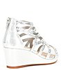 Color:Silver - Image 2 - Girls' Twinkle Bling Wedges (Youth)