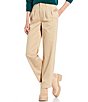 Color:Fawn - Image 1 - High Rise Pleated Trouser Pants