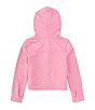 Color:Pink - Image 2 - Little Girls 2T-6X Hooded Jacket